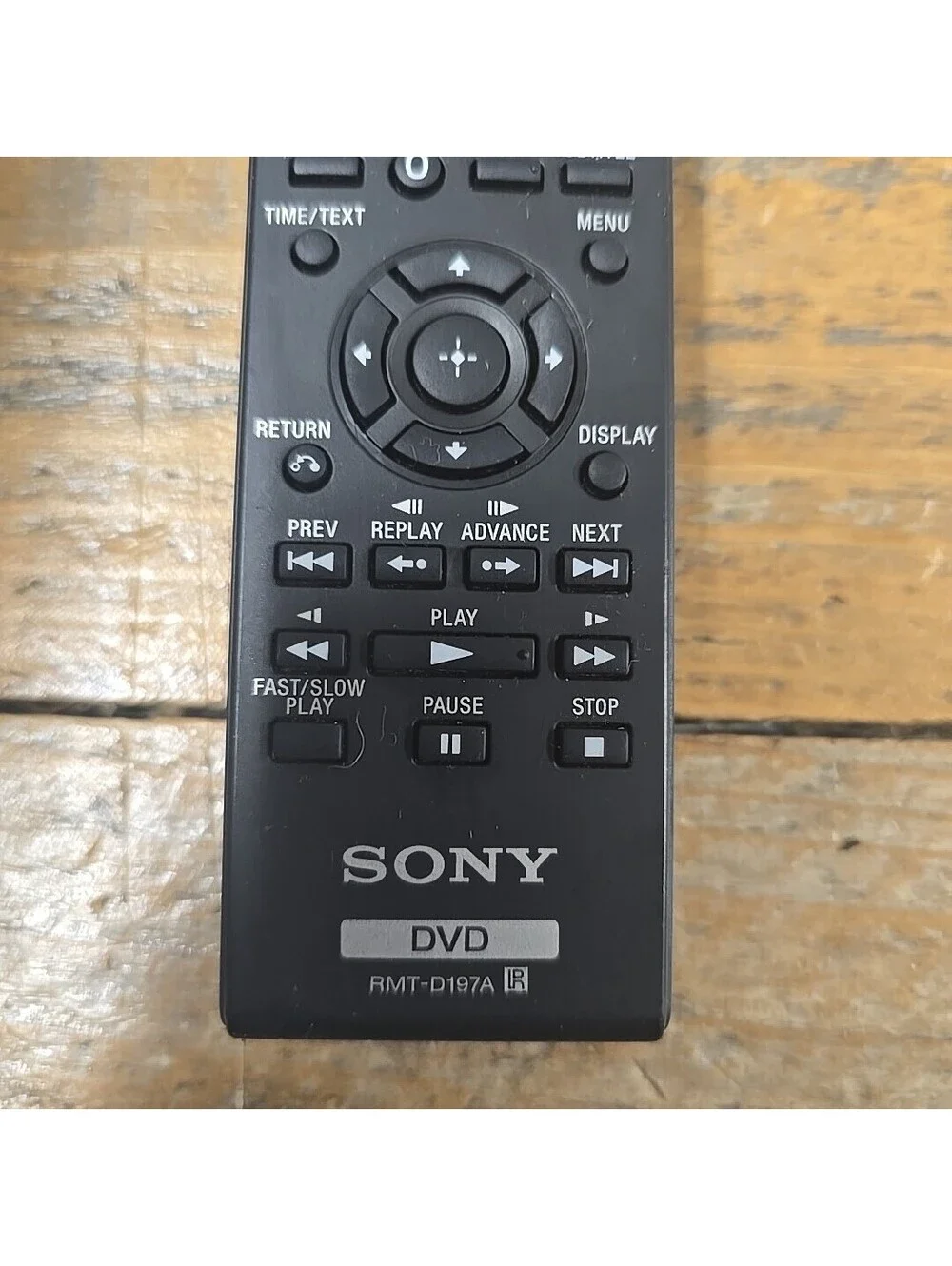Sony Remote Control RMT-D197A DVD Player Tested & Working No Battery Cover
